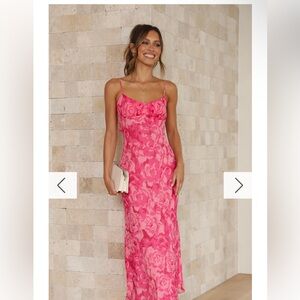 Billy J Elegant Pink Dress